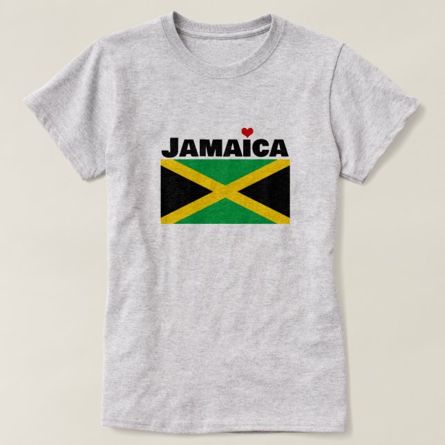 Jamaican Flag T-Shirt (Design Front)