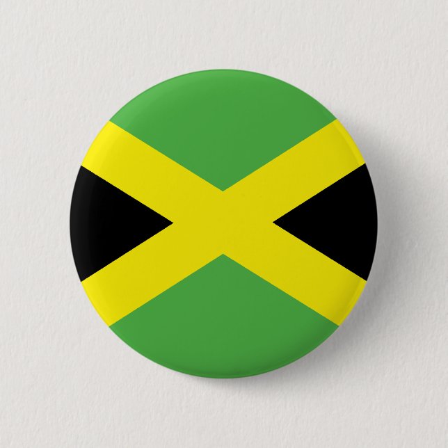 Jamaican Flag T-shirts and Gifts 2 Inch Round Button (Front)