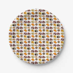 Jamaican Foods Caribbean Island Cuisine Print Paper Plate