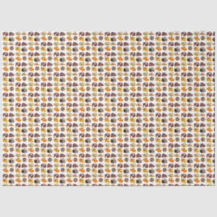 Jamaican Foods Caribbean Island Cuisine Print Tissue Paper