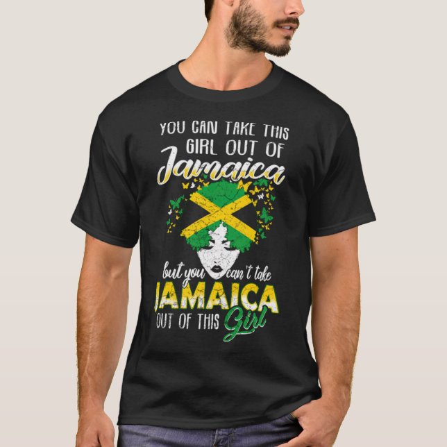 Jamaican Girl Jamaican Girl T-Shirt (Front)