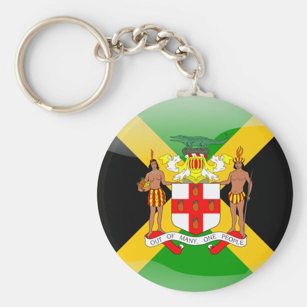 Jamaican Keychains & Key Rings Zazzle CA