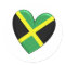 Jamaican Heart Flag