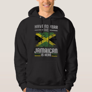 Jamaican Is Here Jamaica Flag Lover Jamaica People Hoodie