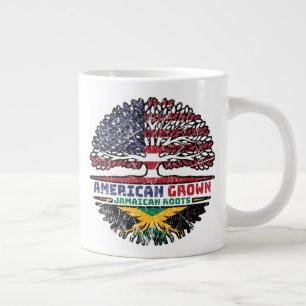 Jamaican Jamaica US American USA United States Large Coffee Mug