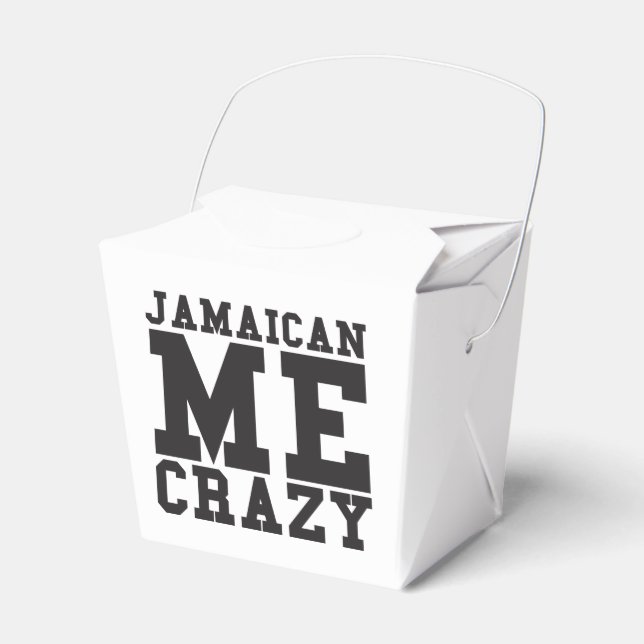 Jamaican Me Crazy Favor Box (Front Side)