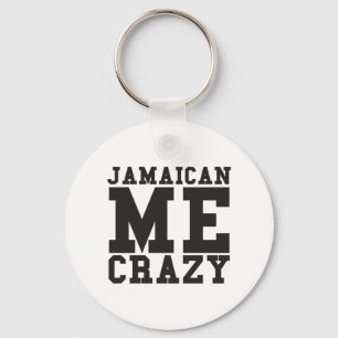 Jamaican Me Crazy Keychain