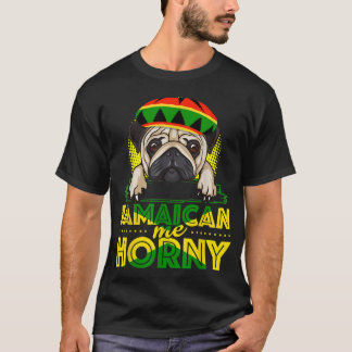 Jamaican me horny - Jamaica Flag Tee for Men and W
