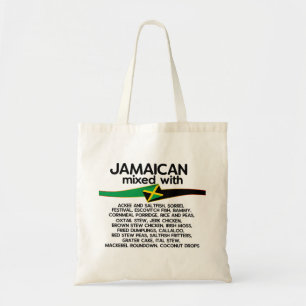 Jamaican Mixed With Jamaica Proud  Tote Bag