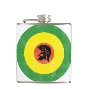 Jamaican Mod Target Flask