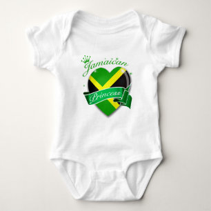 Jamaican Princess Baby Bodysuit