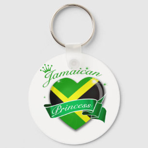 Jamaican Princess Keychain