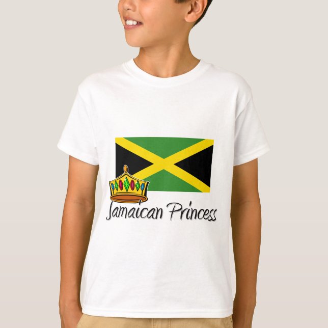 Jamaican Princess T-Shirt (Front)