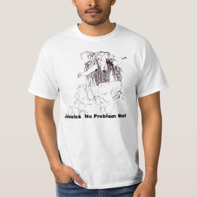 Jamaican Rastafarian Value T-shirt (Front)
