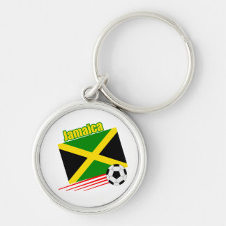 Jamaican Soccer Team Keychain