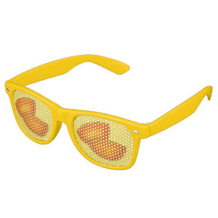 Jamaican Spicy Beef Patty Patties Jamaica Pastry Retro Sunglasses