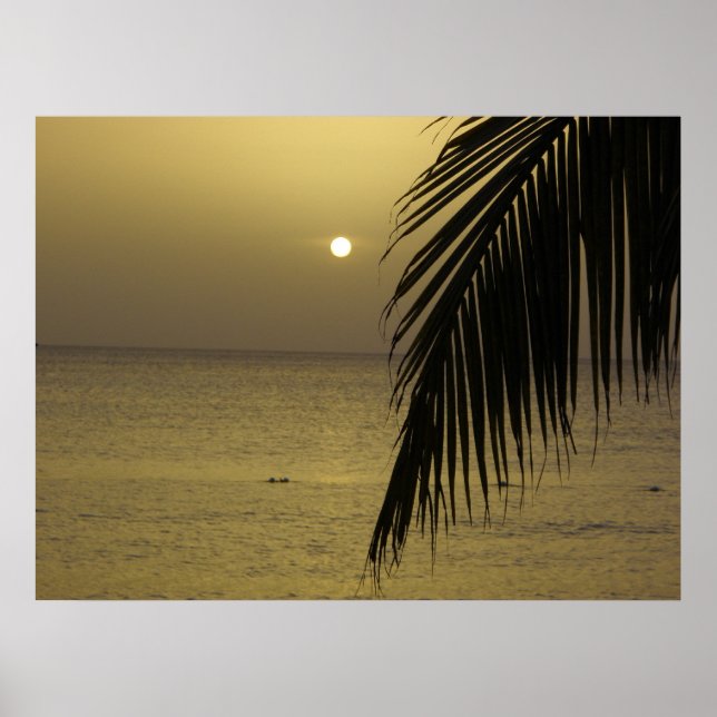 Jamaican Sunset Poster (Front)