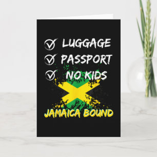 Jamaican Travel Clothing For Your Next Vacation To Card