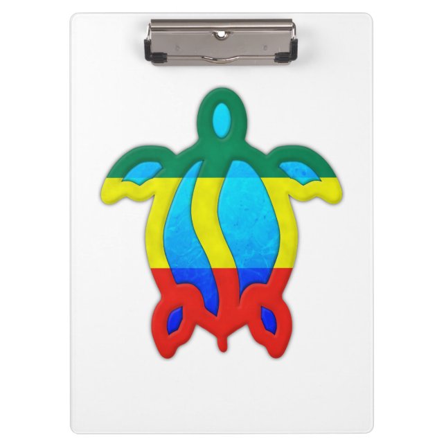 Jamaican Turtle Clipboard (Front)