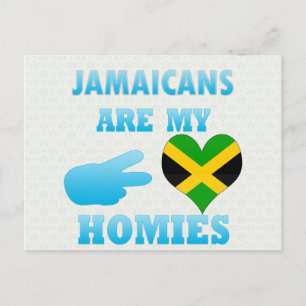Jamaicans are my Homies Postcard
