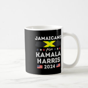 Jamaicans For Kamala Harris 2024 Jamaica Flag Patr Coffee Mug