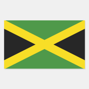 Jamaica's Flag Sticker