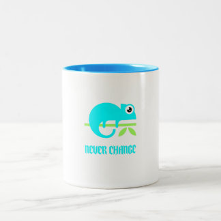 Jamais changer le chamillion turquoise Mug