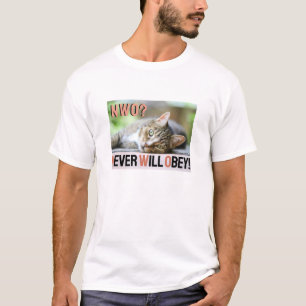 Jamais Obey (lumière) T-shirt