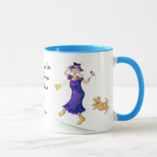 'Jamais trop tard' Ringer Mug
