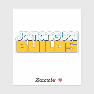 Jamangbai BUILDS Logo Sticker