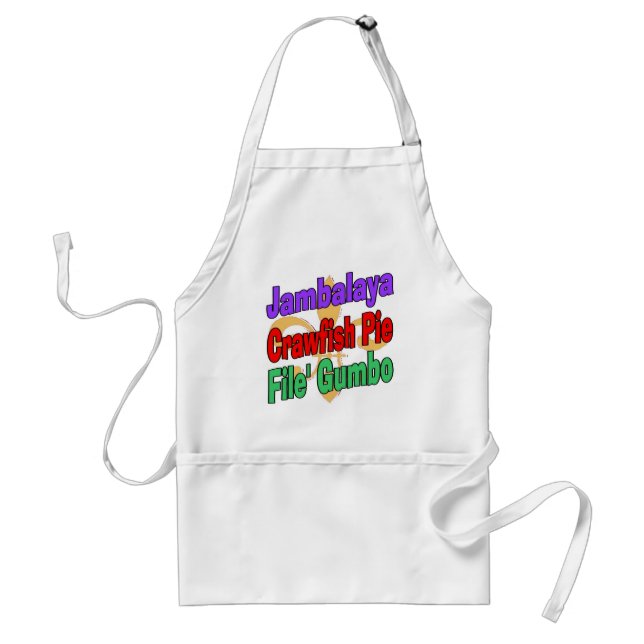 Jambalaya Crawfish Pie Standard Apron (Front)
