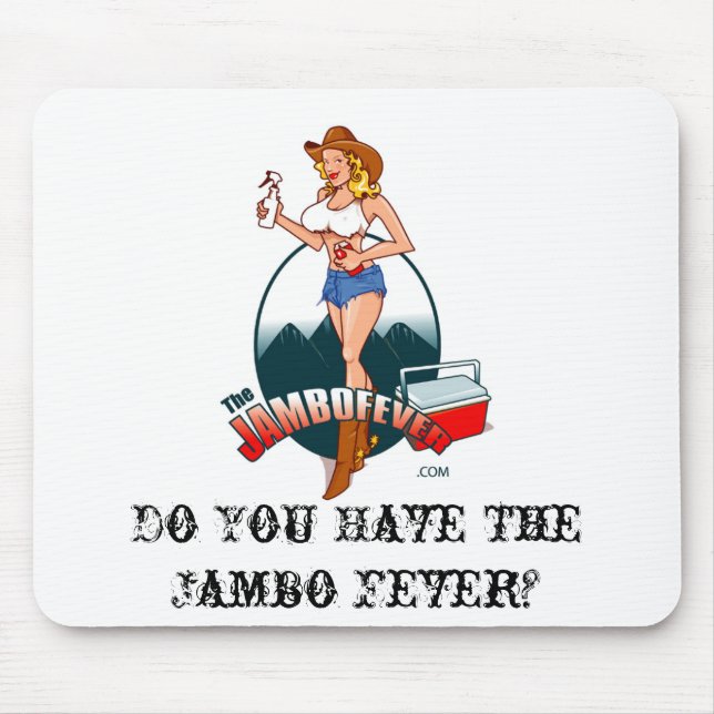 Jambo Fever Mousepad (Front)