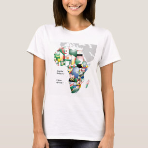 Jambo Habari Africa ! I Love Africa T-Shirt