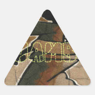 Jambo Habari Hakuna Matata. Triangle Sticker