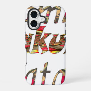 Jambo Hakuna Matata African Vintage Art Print iPhone 16 Case