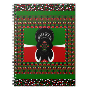 Jambo Kenya Art Print Notebook
