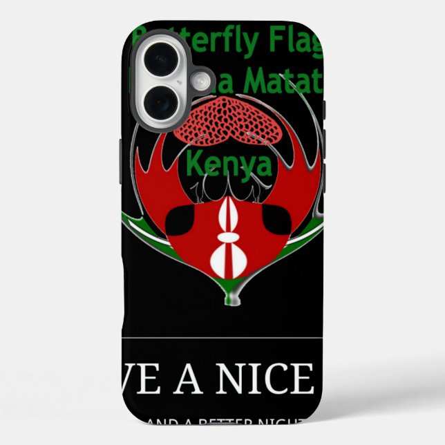 Jambo Kenya Case-Mate iPhone Case (Back)