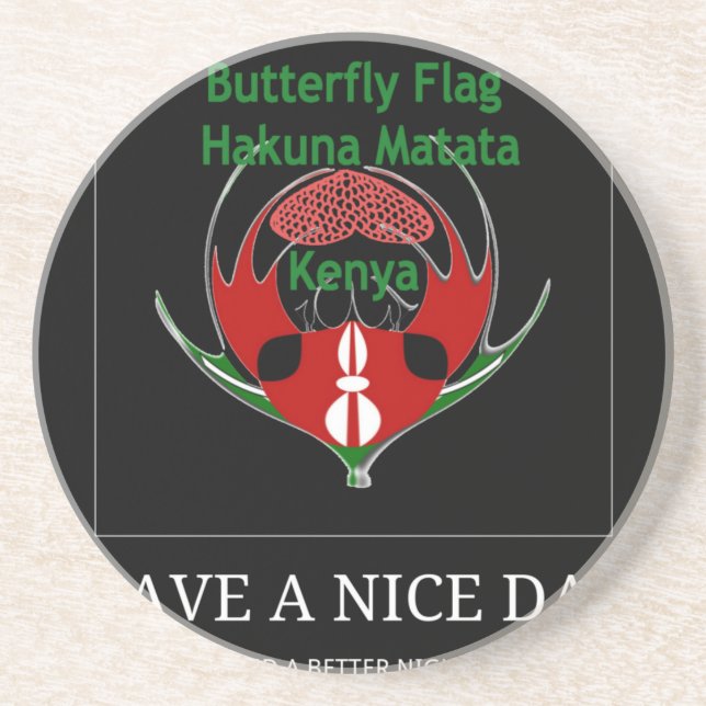 Jambo Kenya Coaster (Front)