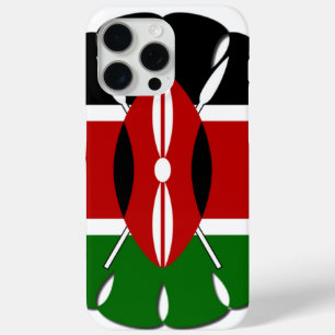 Jambo Kenyan Flag iPhone 15 Pro Max Case