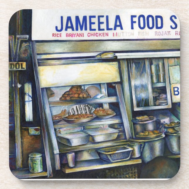 Jameela's Singapore Coaster (Front)
