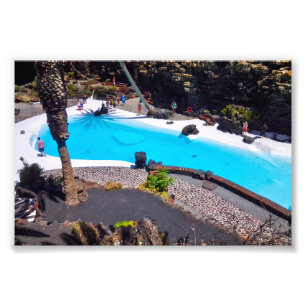 Jameos del Agua Volcanic Pool, Lanzarote Photo Print