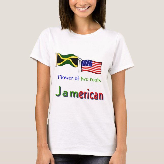 jamerican women's t-shirts (Front)