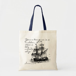 James 3:4-10 Ship tote