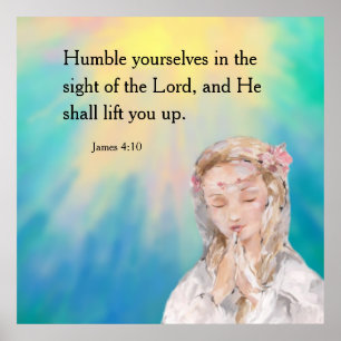 James 4:10  poster