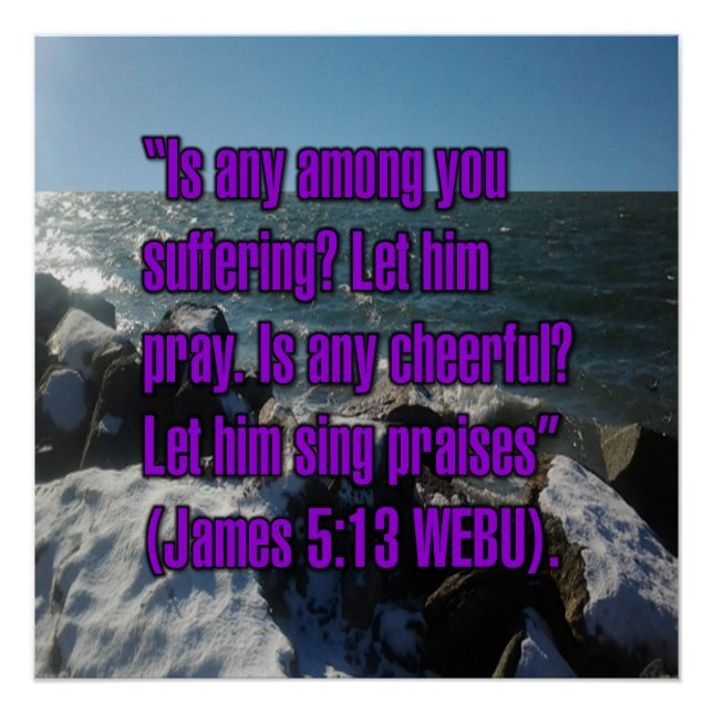 James 5:13 WEBU Poster (Front)