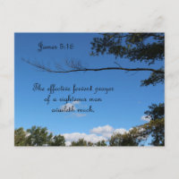 James 5:16 The effectual fervent prayer of