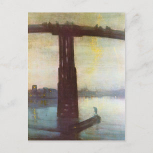 James Abbot McNeill Whistler - The old Battersea B Postcard