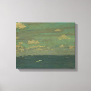 James Abbott McNeill Whistler - Violet and Silver Canvas Print