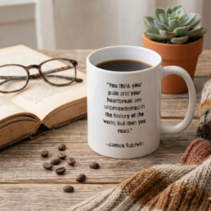 James Baldwin Lecteur Café Mug