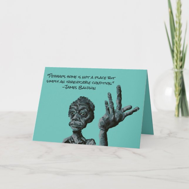 james baldwin quote card (Front)